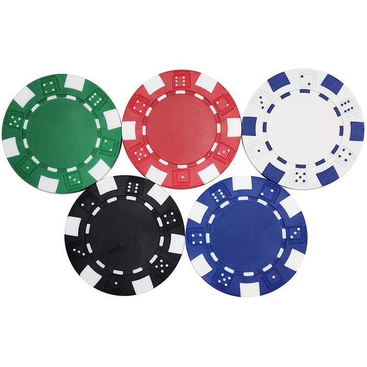 Ept Custom $100-$1000 Game Casino Clay Ceramic Poker Chips 14G Oversized Acrylic Plastic Chips Custom Logo Manufactured Poker