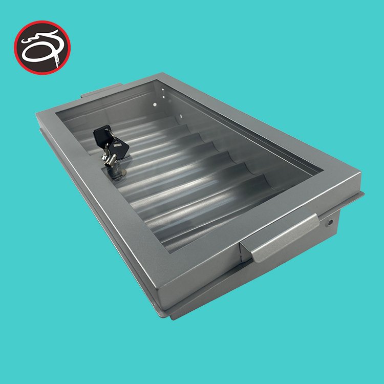 Luxury 12 Rows Metal Silvery Chip Tray for casino poker table gloden chip tray