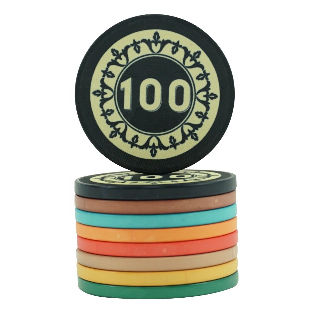 Ascona poker chips 1000 of ceramic poker chip with free design and free samples professional factory supply for casino game