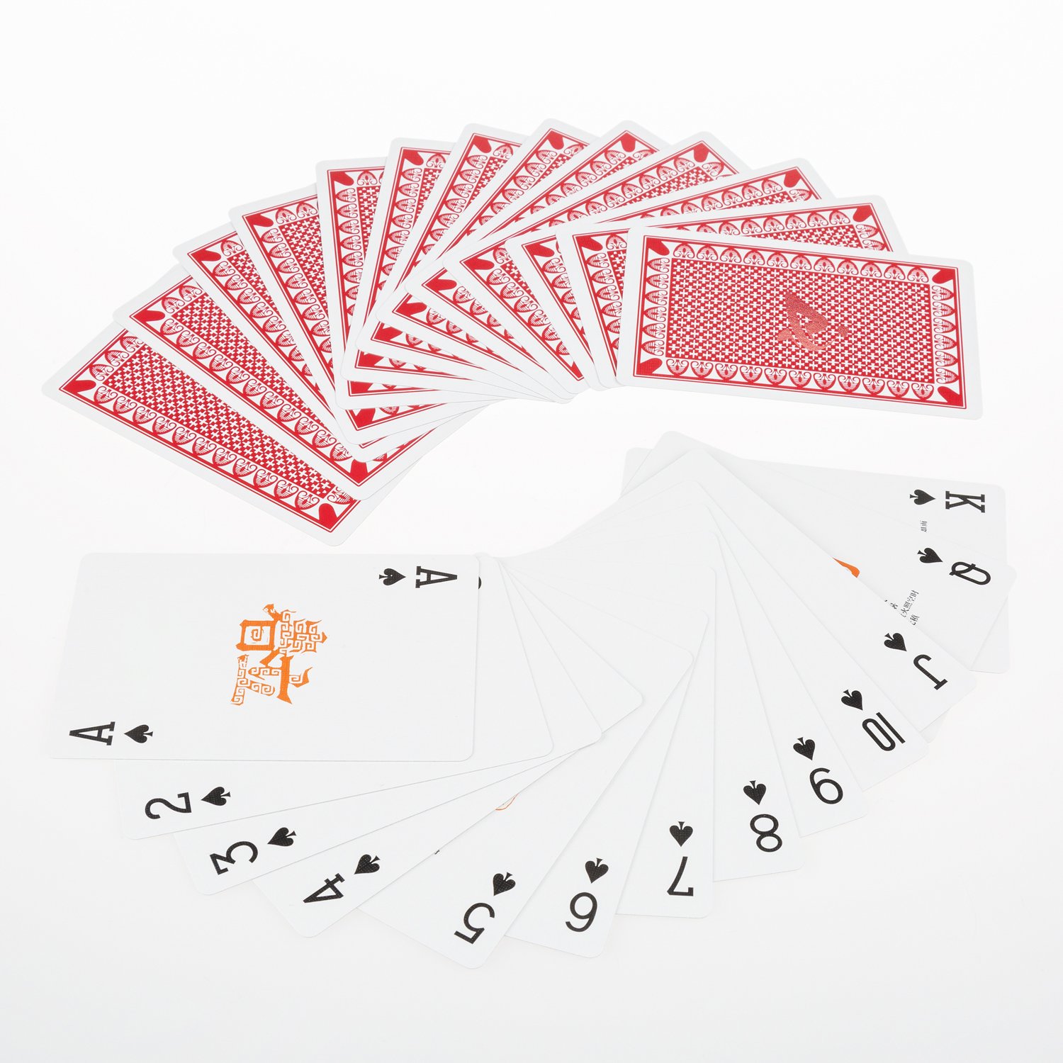 AYPC TopSale 2 bags put in a Rectangular paper box with Shrink Wrapped Chinese Traditional Festival Advertising Playing Card