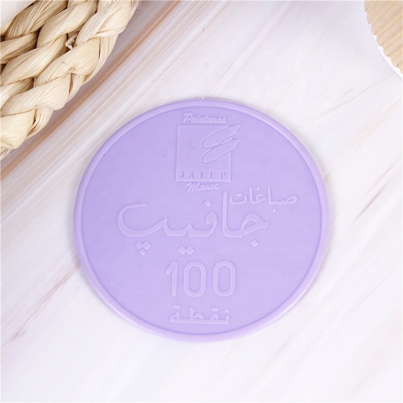 Promotional Custom Colorful Plastic Coins for Souvenir, Promotion, Sports and Award
