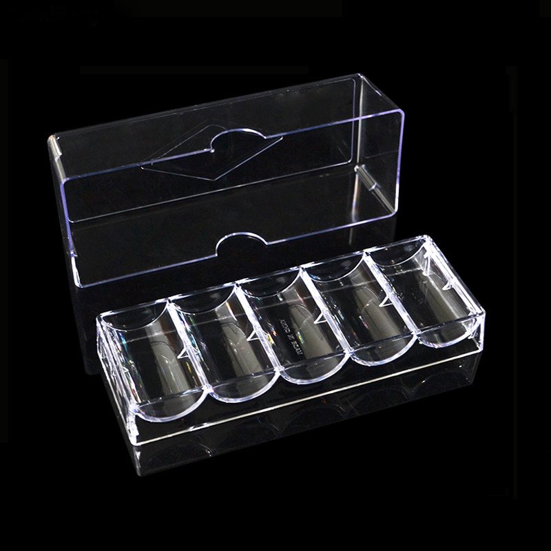 2019 Hot Size of 100 Casino Texas Poker Chips Capacity Suitcase Black Jack Container Case/Box Aluminum Suitcase