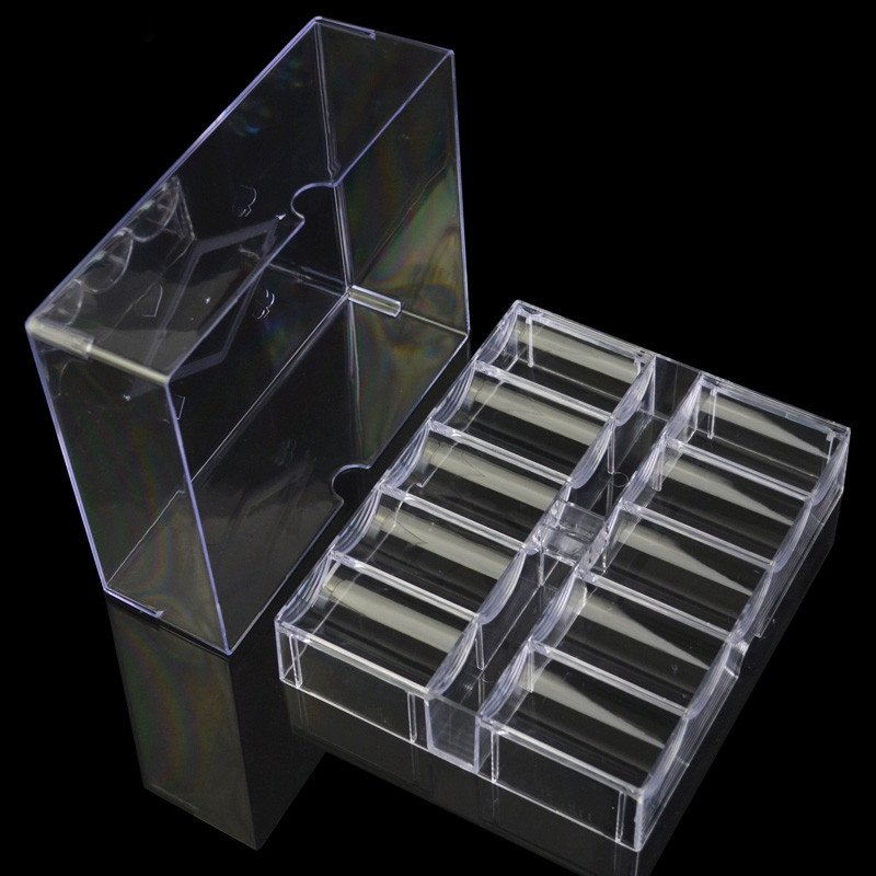 2019 Hot Size of 100 Casino Texas Poker Chips Capacity Suitcase Black Jack Container Case/Box Aluminum Suitcase
