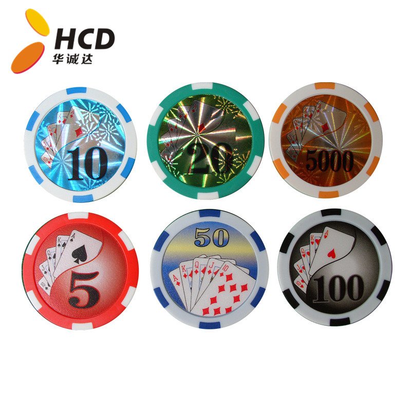 Custom Souvenir ABS Material Poker Chips and Stylish Add-On to Your Gaming Experience