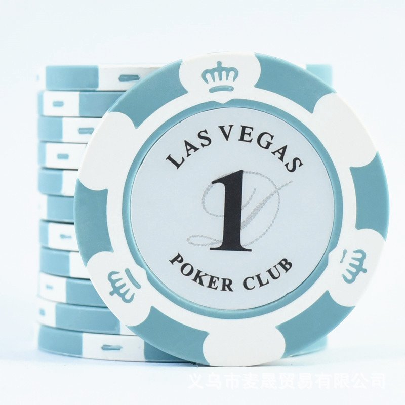 Tablets Plastic Poker Chips Custom Logo Las Vegas ABS Ceramic Clay Hold'em Entertainment Casino Professional Poker Chips