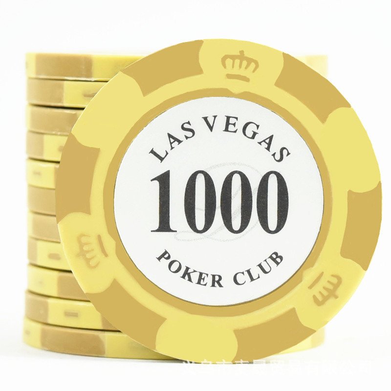 Tablets Plastic Poker Chips Custom Logo Las Vegas ABS Ceramic Clay Hold'em Entertainment Casino Professional Poker Chips