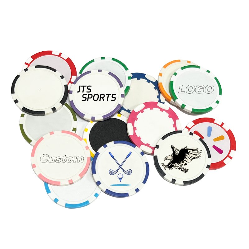 Golf Accessories High Quality Custom logo/ Design Good Price for Golf Ball Marker Poker Chips