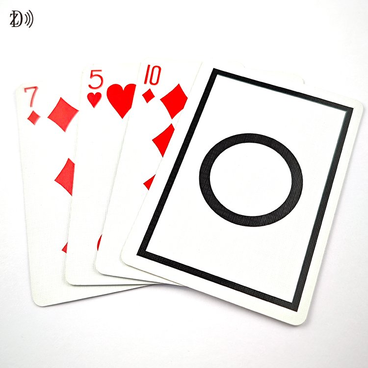 RFID Poker Custom Design UHF 860-960MHz Paper Game Card Playing Cards
