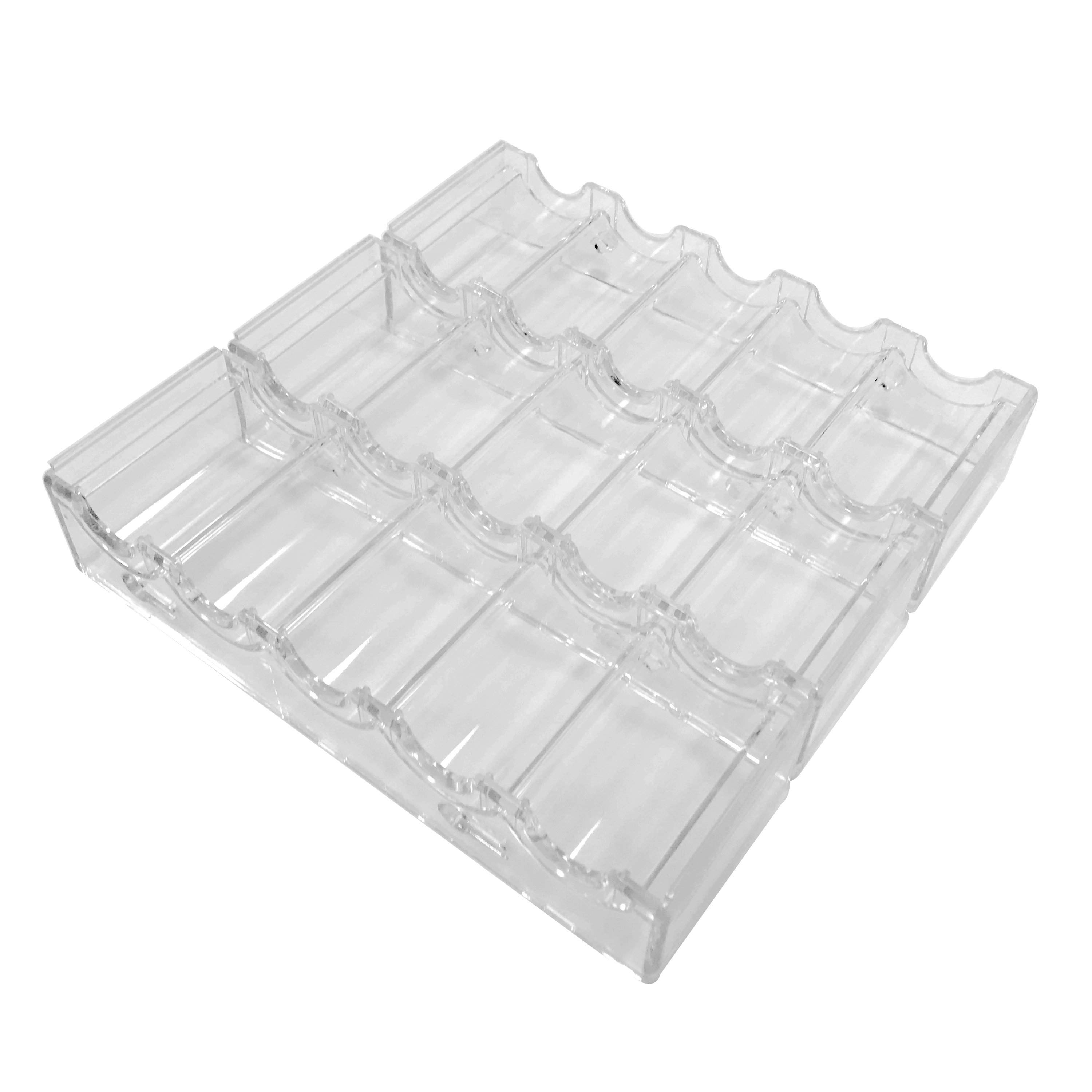 Professional DG Ruiten 100ct 43MM Chip Tray For Casino