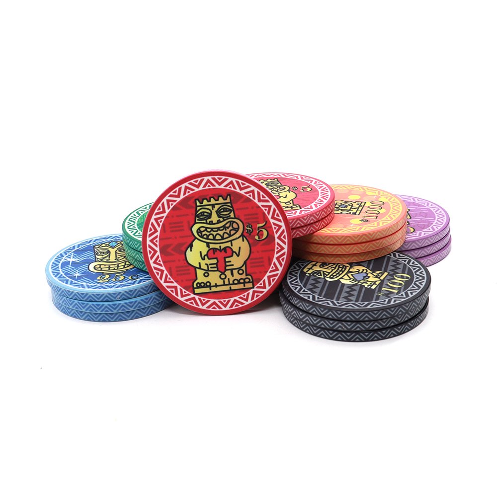 personalized custom ceramic poker chips dia de muertos 10g 39mm make high quality multi size are available from manufacutres