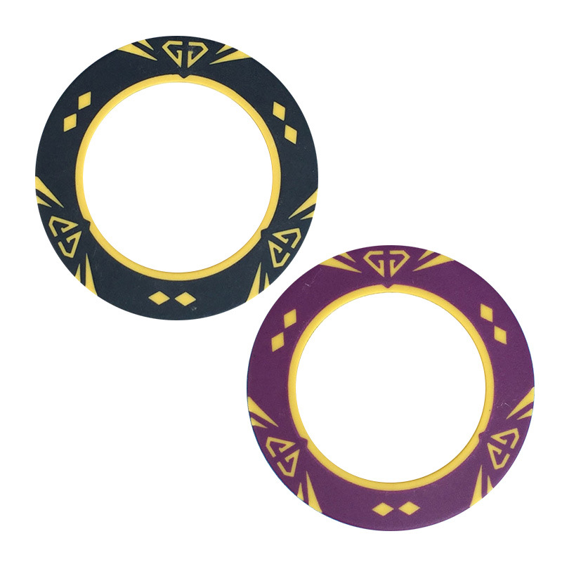Private Logo Ceramic /Clay Texas Poker Chips Gambling Game Casino Chips with Custom Design regular size