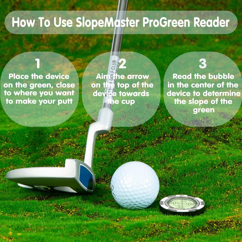 Creative Poker Chip Ball Marker Golf set Putting Green Reading Aid Bubble Level High Precision Alignment Reader Tool Ball Marker