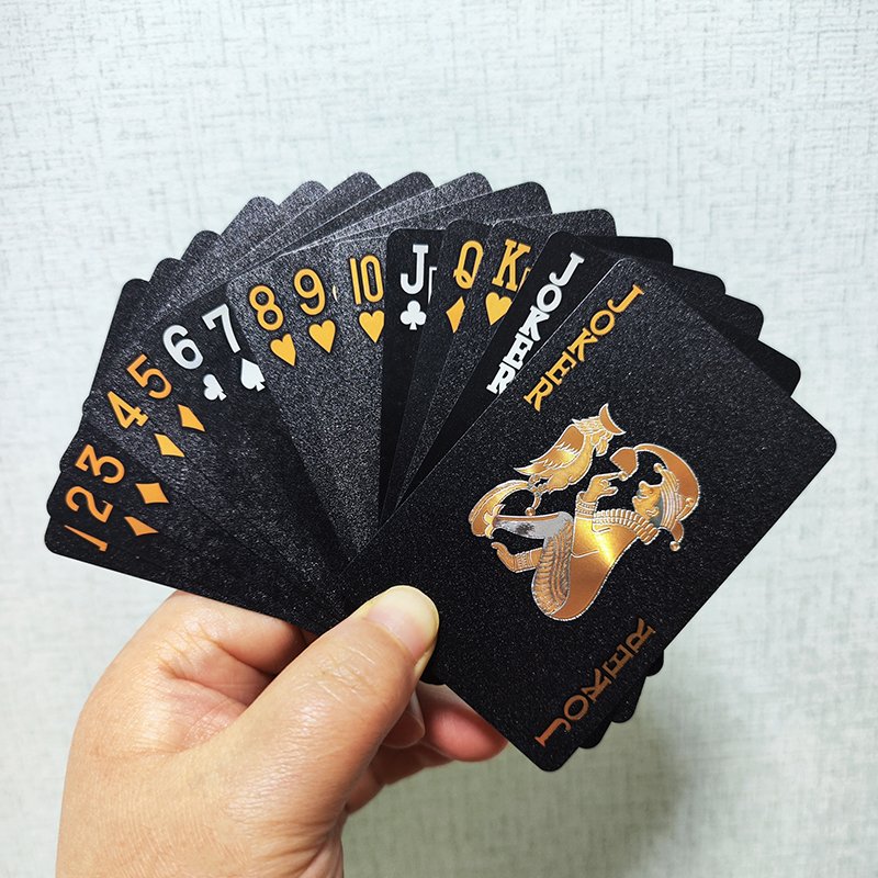 Custom Printing Game Card Customized Promotional Play Card Deck Advertising Plastic Poker Paper Custom Printing Playing Cards 54