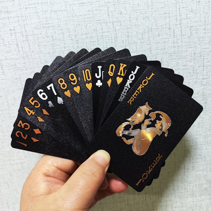 Custom Printing Game Card Customized Promotional Play Card Deck Advertising Plastic Poker Paper Custom Printing Playing Cards 54