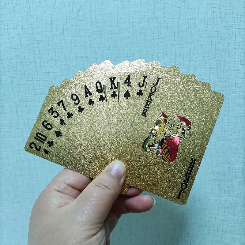 Custom Printing Game Card Customized Promotional Play Card Deck Advertising Plastic Poker Paper Custom Printing Playing Cards 54