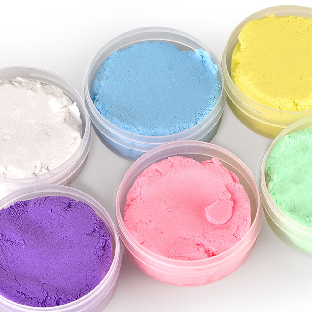Air Dry Clay Set Toy Modeling Oven Bake Polymer Soft Super Light Color Kids Play Dough building Blocks Tools Magic Space Sand