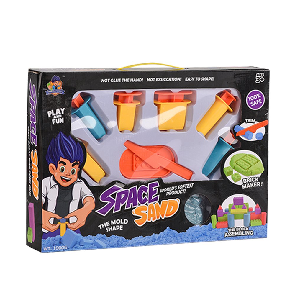 Air Dry Clay Set Toy Modeling Oven Bake Polymer Soft Super Light Color Kids Play Dough building Blocks Tools Magic Space Sand