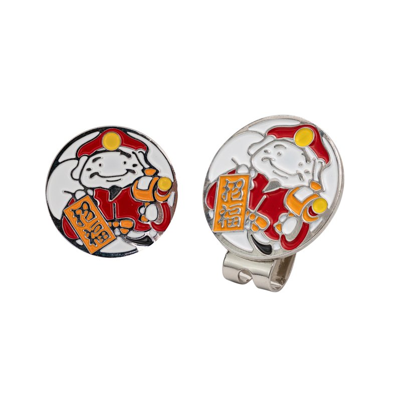 Wholesale Magnetic Ratchet Buckle Golf Ball Marker Hat Clip