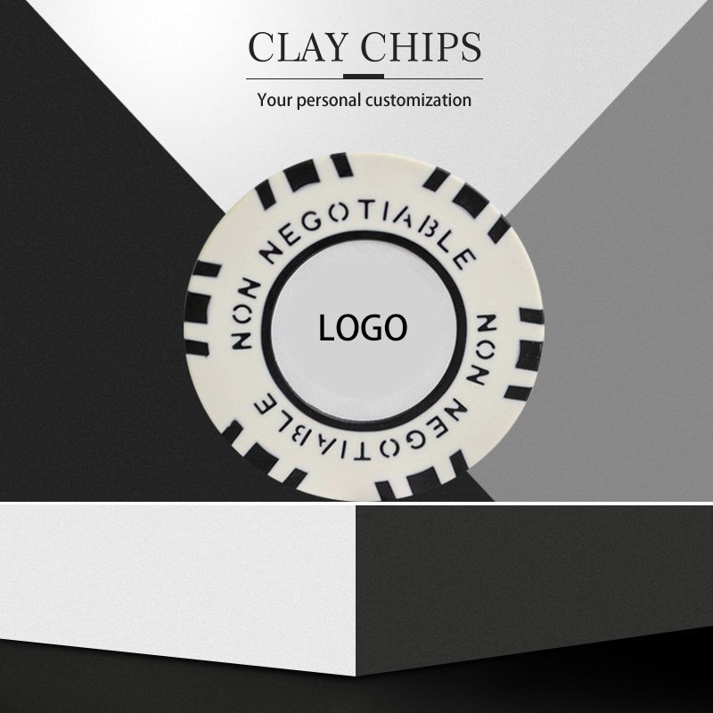 45mm Casino Diamond Poker Chips Sets Texas Hold'em Poker 13.5/g Clay Composite with Inner Metal Cheap Chips