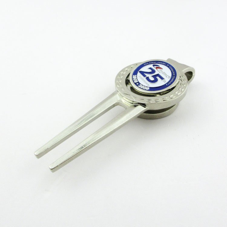 Customized Golf Magnet Clip Metal Golf Ball Marker Custom Logo Golf Divot Tool