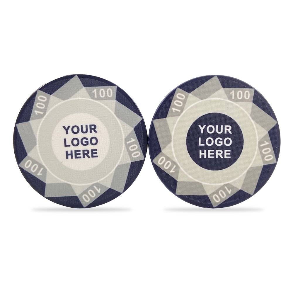Any Design Can Do EPT Poker Chips Custom Ceramic 39mm Poker Chips with Denomination Custom Poker Chips Professional