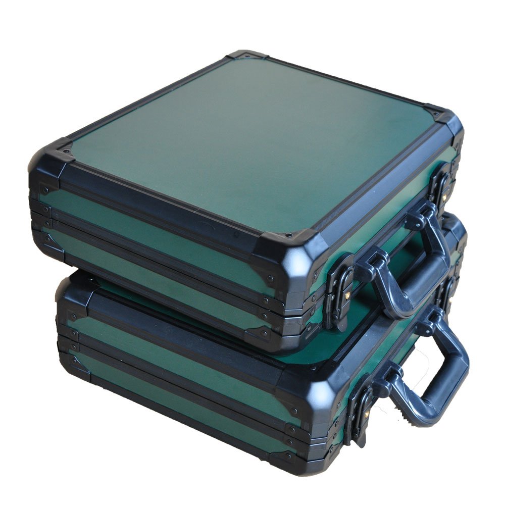 1u Flight Case Alu Box 1000 Poker Chip Set