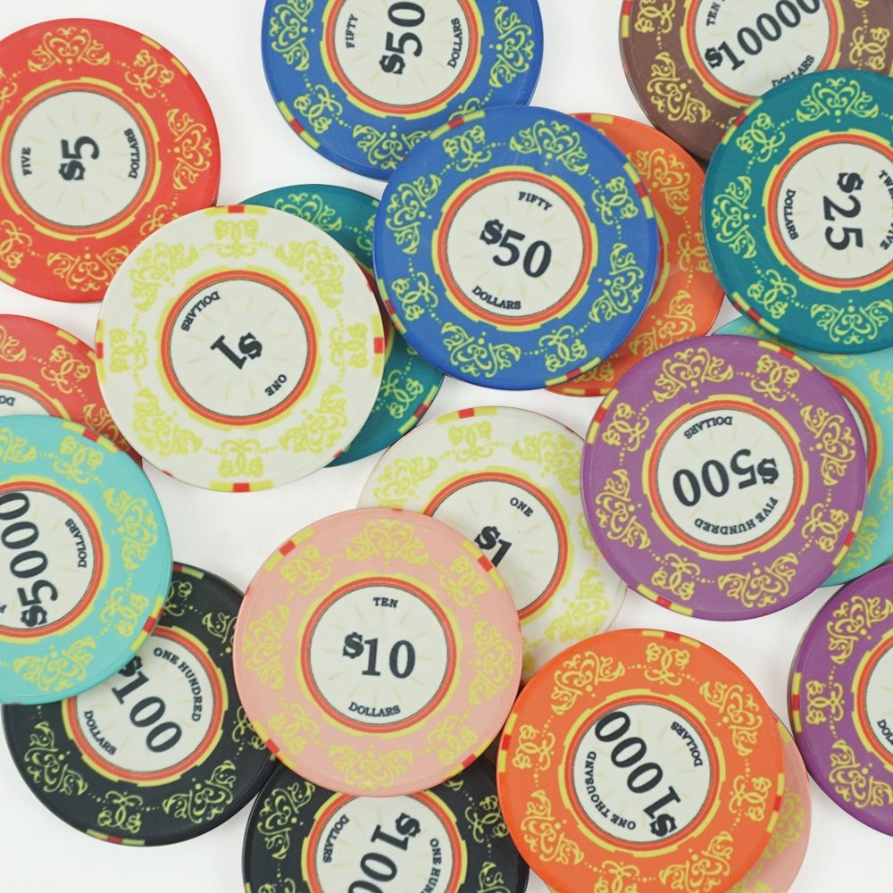 Factory wholesale venerat ceramic poker chips 10g ept customized flower design printed 39 43 mm with value for casino game