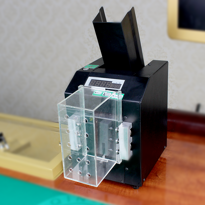 Casino Shuffling Machine for counting the number of playing poker cards Texas chips Customize Clay ABS roulette wheels