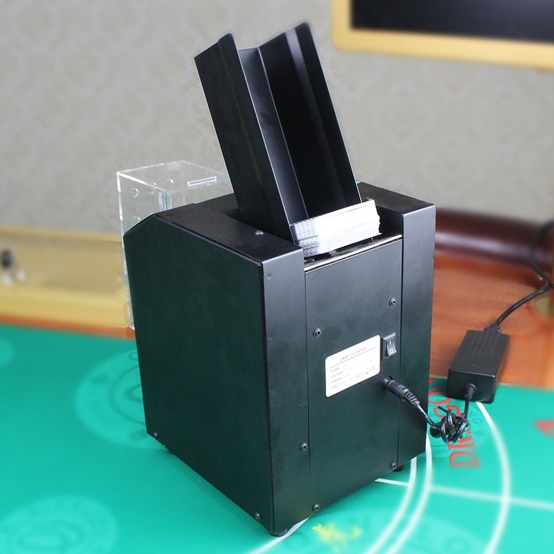 Casino Shuffling Machine for counting the number of playing poker cards Texas chips Customize Clay ABS roulette wheels