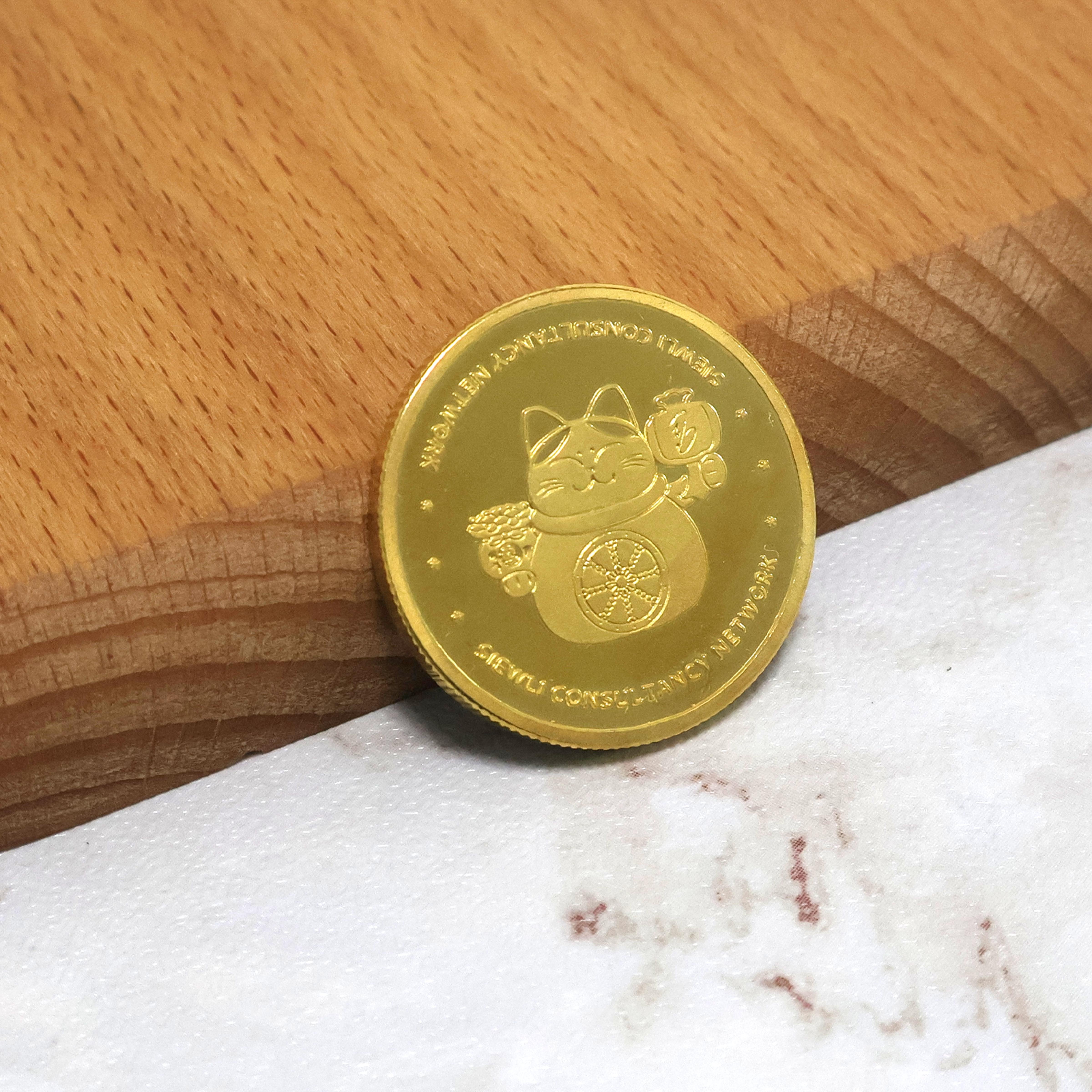 Manufacturer Custom Challenge Coins Reversible Zinc Alloy Metal Coin Gold Silver Plated Embossed 3D Heads Coins Collections