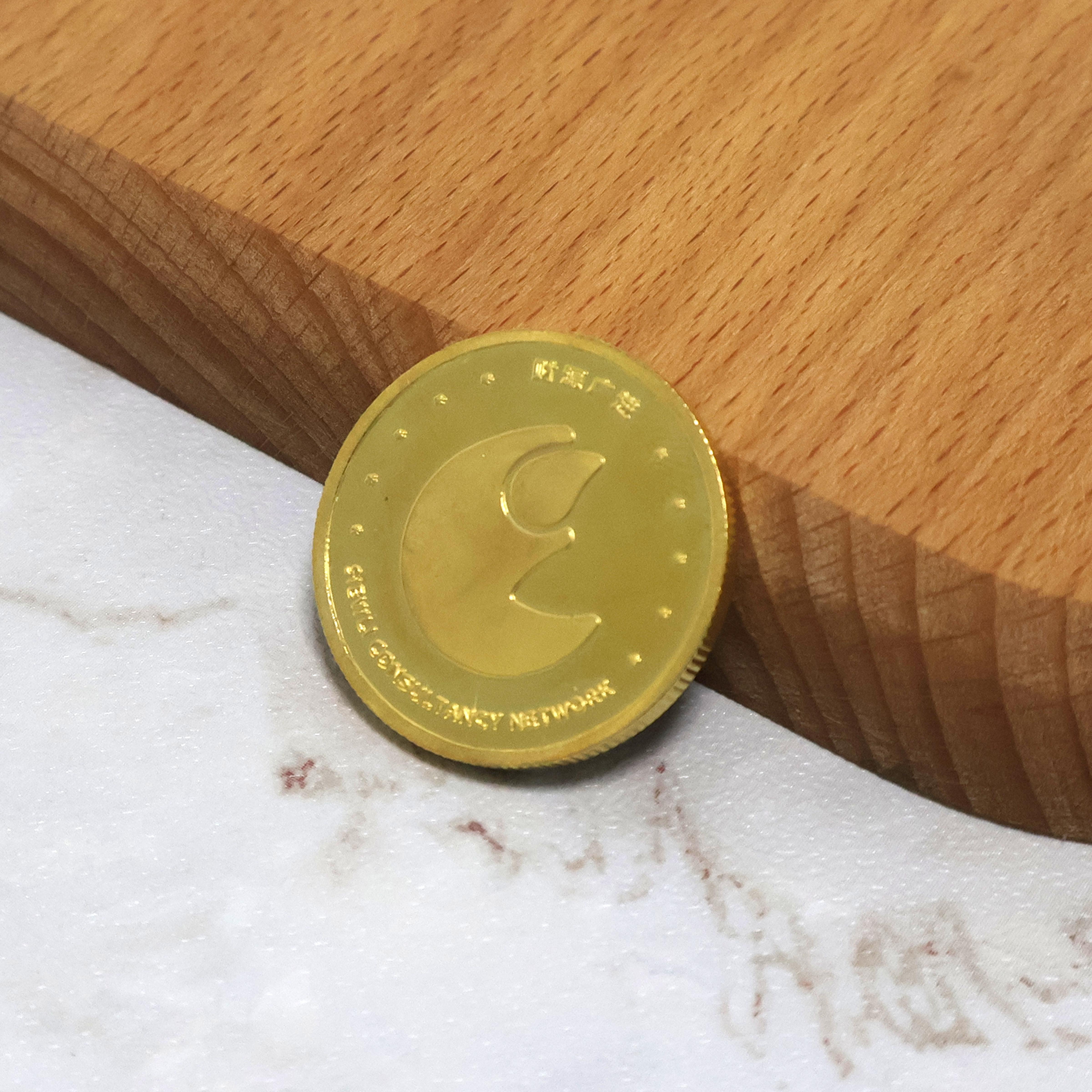 Manufacturer Custom Challenge Coins Reversible Zinc Alloy Metal Coin Gold Silver Plated Embossed 3D Heads Coins Collections