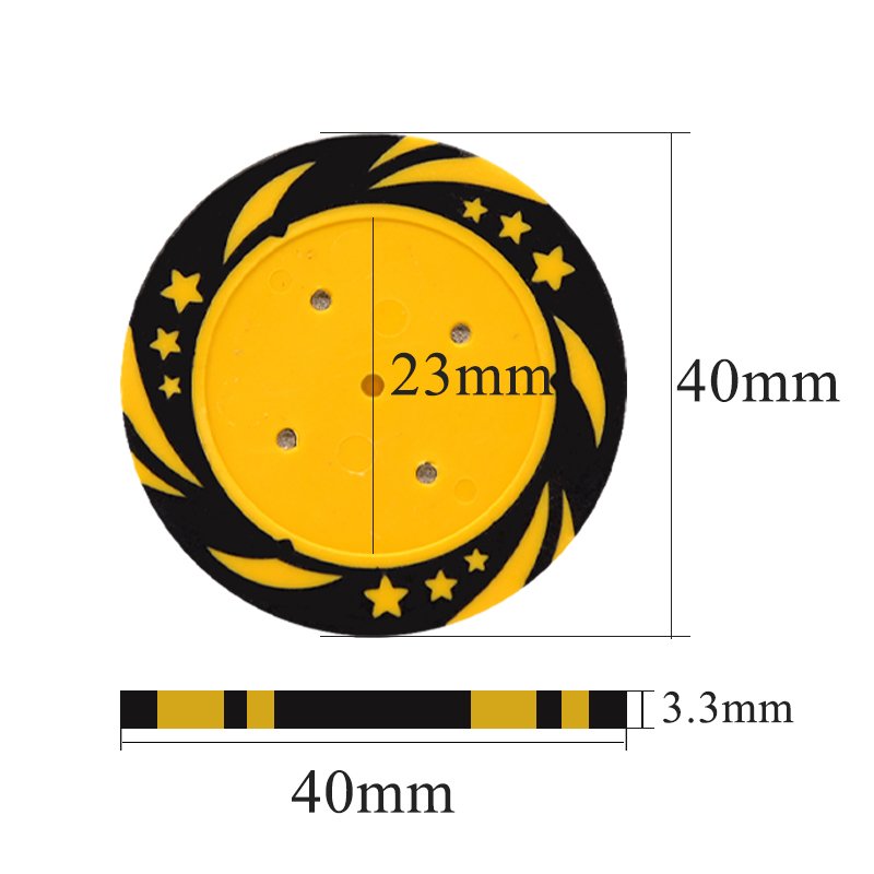 Clay 14g Poker Profissional Paulson Keramik Profissional 500pcs Pharaoh Roundfor Chips Sale Arcilla And Acrylic Case Poker Chip