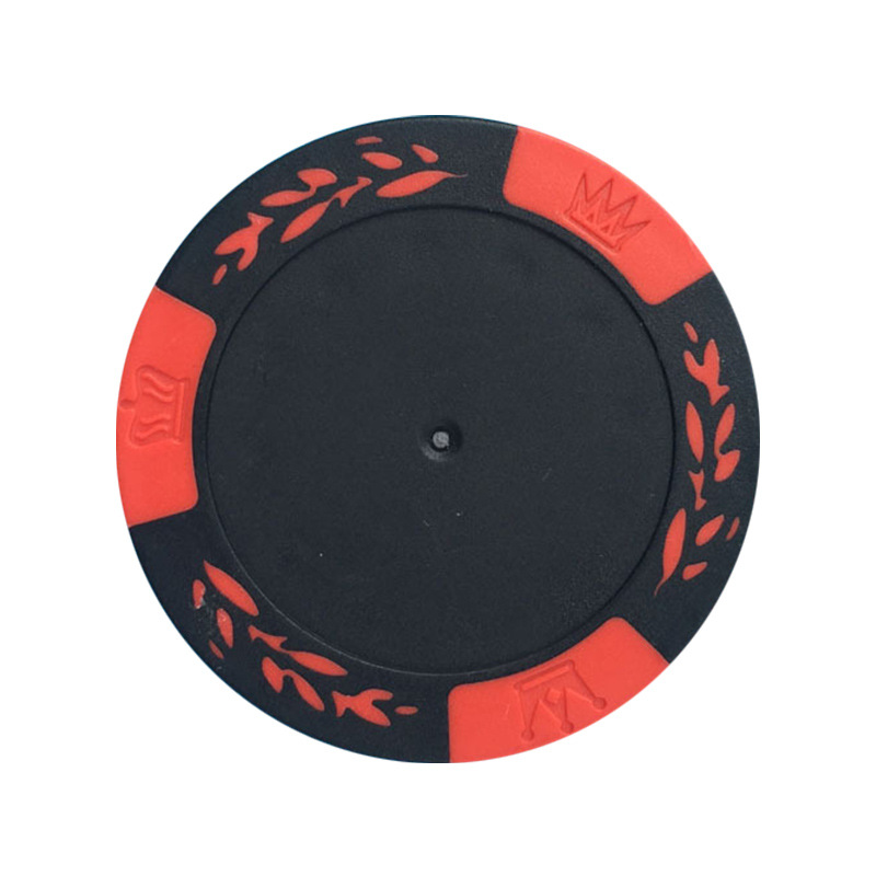 Customizable 13.5 Gram Clay Poker Chip for Casino Games Entertainment & Board Games-Featuring Wheat Ears Blank Chips & Coins