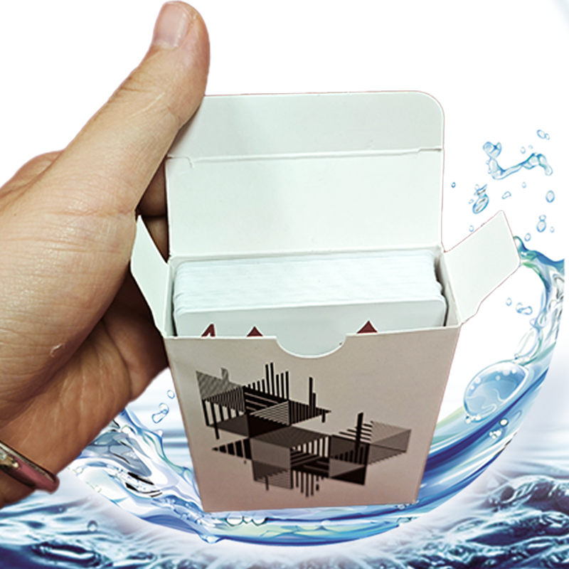 OEM Custom High Quality Waterproof PVC Playing Cards With Chips Poker Set