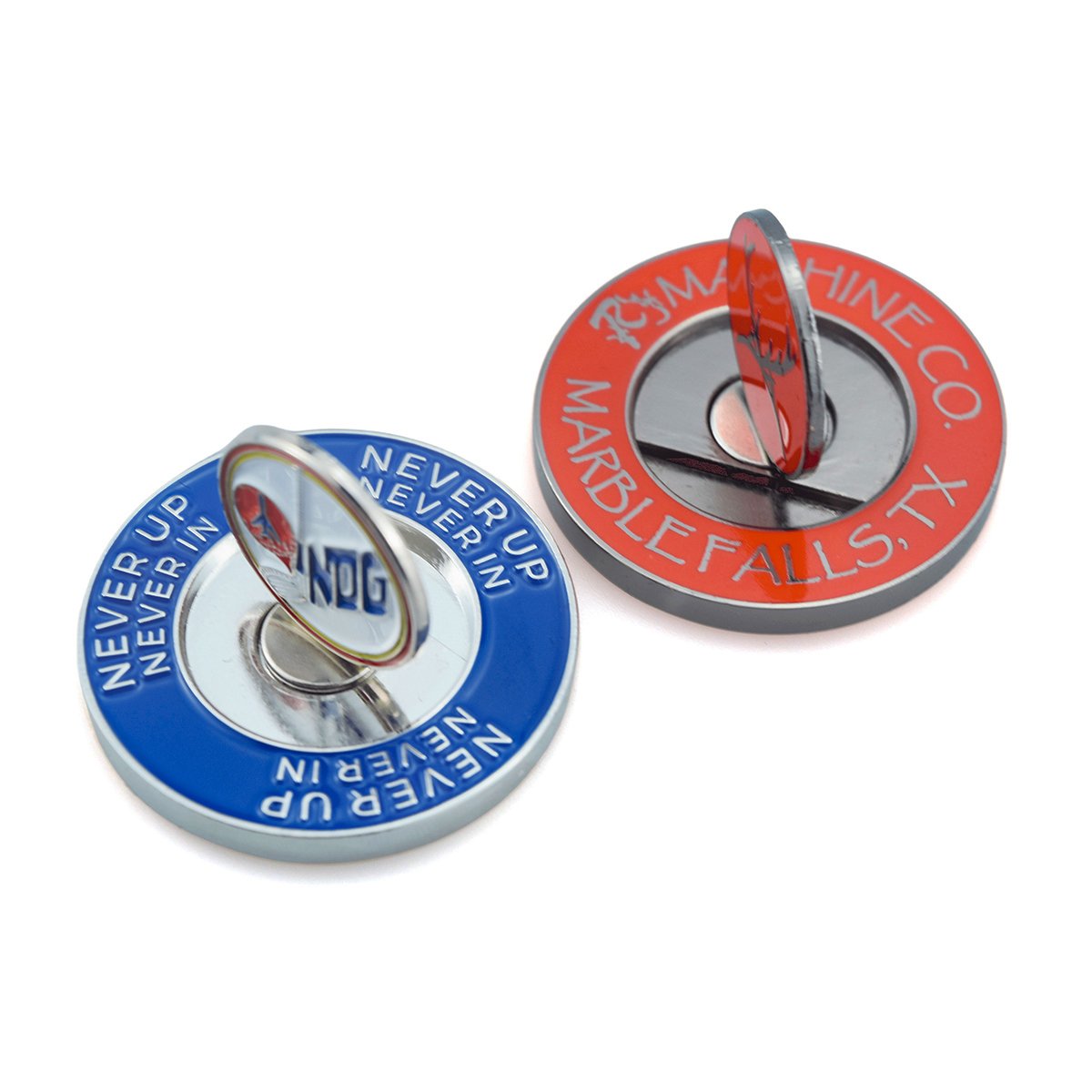 Factory High Quality Custom Logo Metal Golf Ball Marker Coin Magnetic Custom Golf Ball Marker for Souvenir Gift