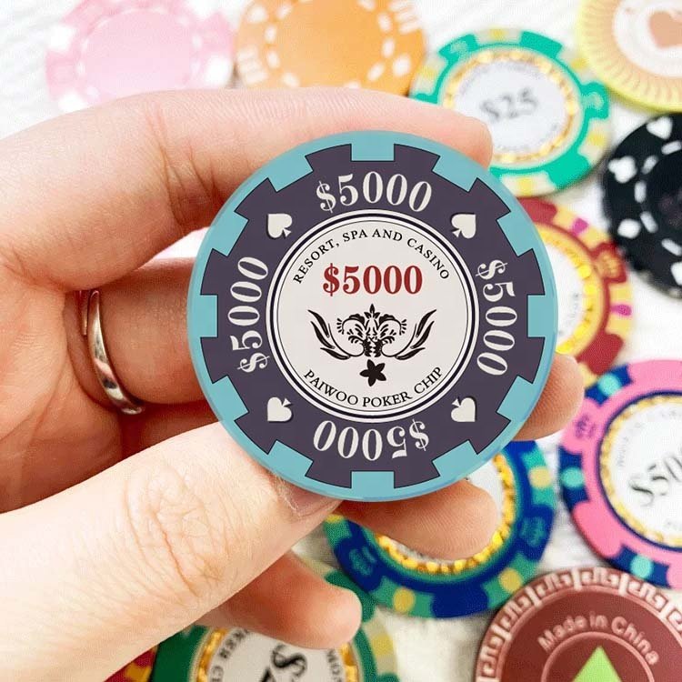 High Quality Custom Professional Poker Chips Color can be freely Matched
