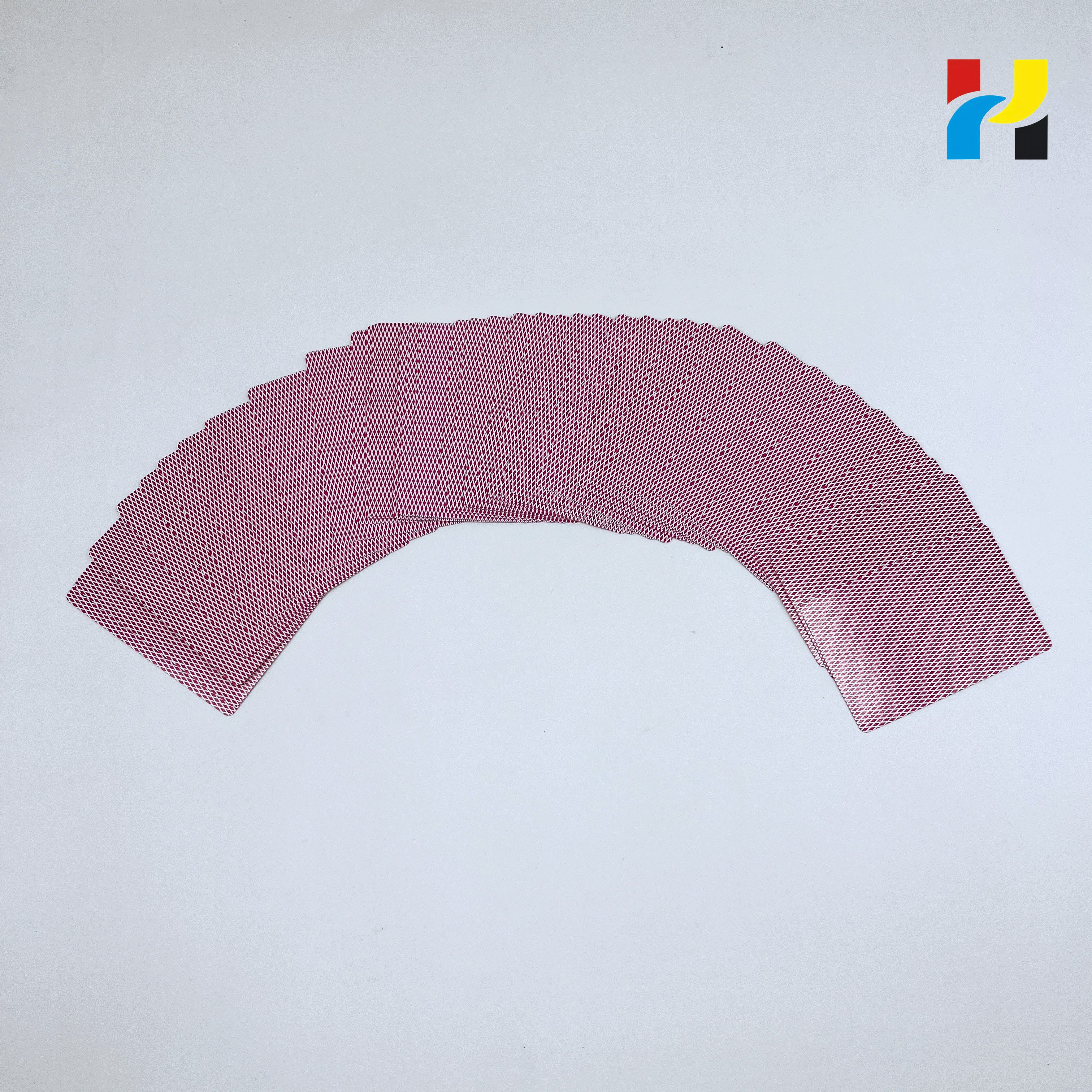 Durable Waterproof RFID Playing Cards 100% Plastic Custom PVC Royal Playing Cards Plastic Oem Plastic Game Cards
