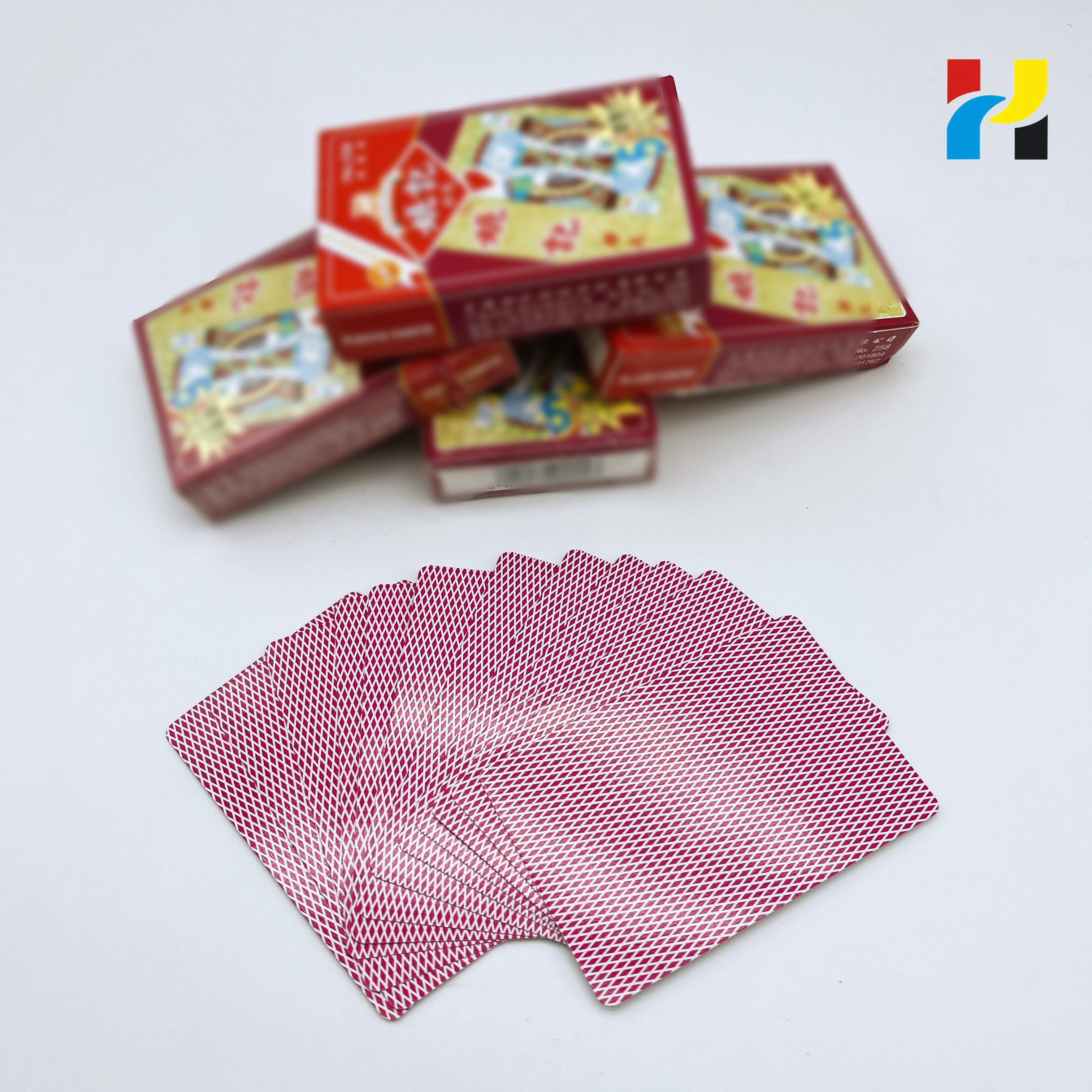 Durable Waterproof RFID Playing Cards 100% Plastic Custom PVC Royal Playing Cards Plastic Oem Plastic Game Cards
