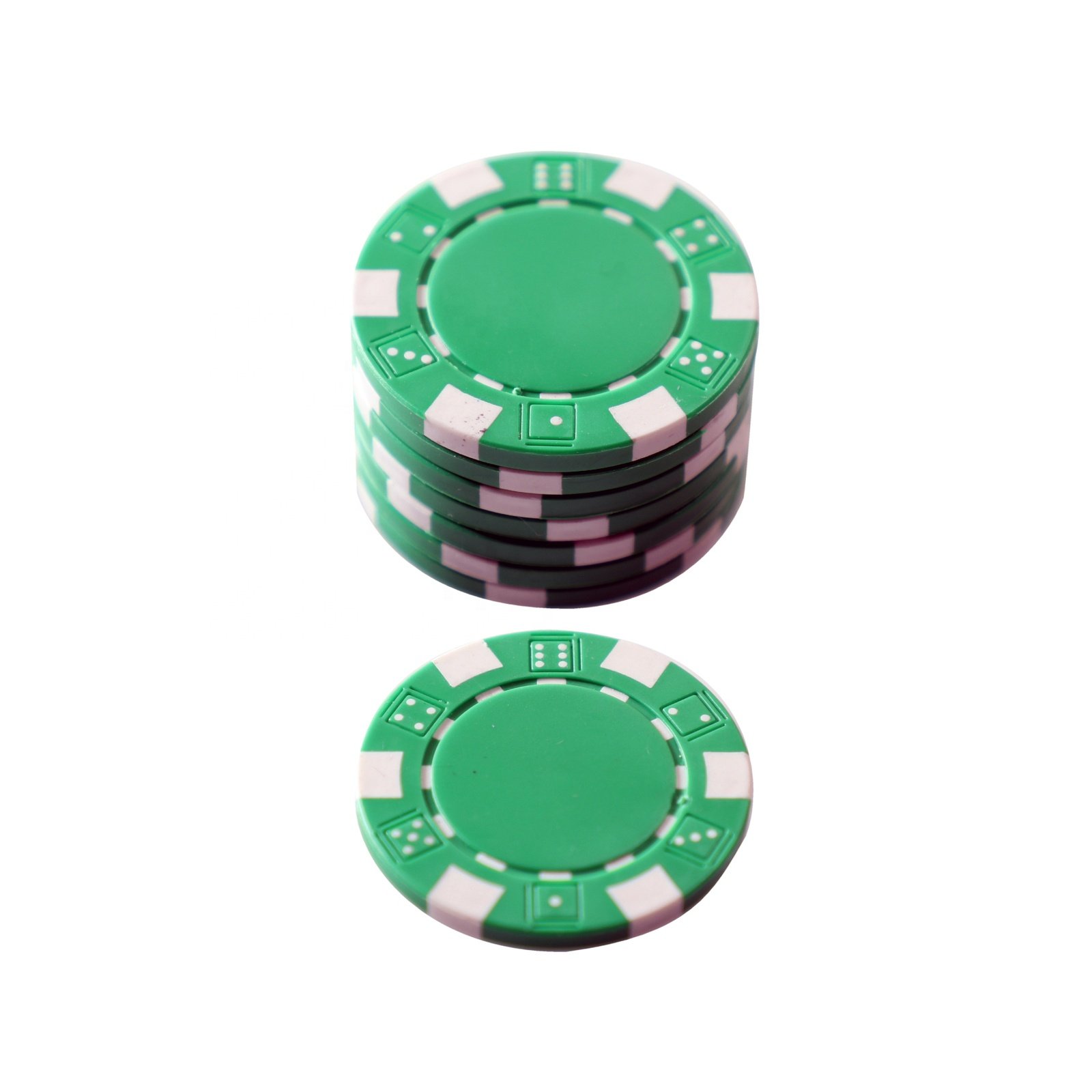 Professional Casino Striped Dice 11.5 Gram Poker Chips