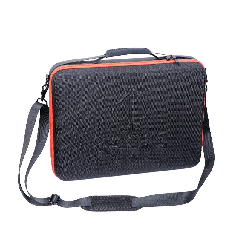 RLSOCO 2023 Hot sell Waterproof Zipper Carry Traveling Case with Foam Case padding for 1000 empty poker chip