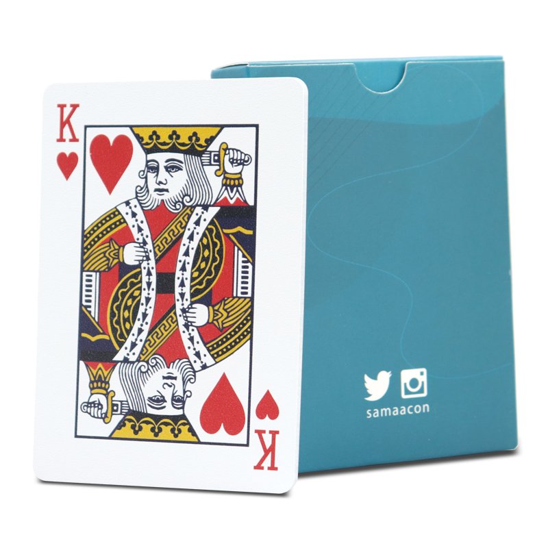 Custom Print Plastic Pvc Durable Waterproof Plastic Playing Cards poker Cards With Custom Box