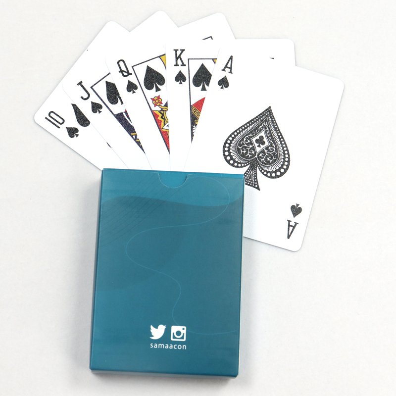 Custom Print Plastic Pvc Durable Waterproof Plastic Playing Cards poker Cards With Custom Box