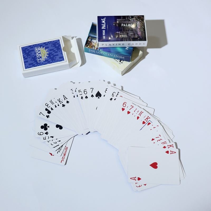 High Quality Trade Game Poker Card With Logo Box Manufacturer Custom Szie And Design 100% Pvc Paper Plastic Custom Playing Cards