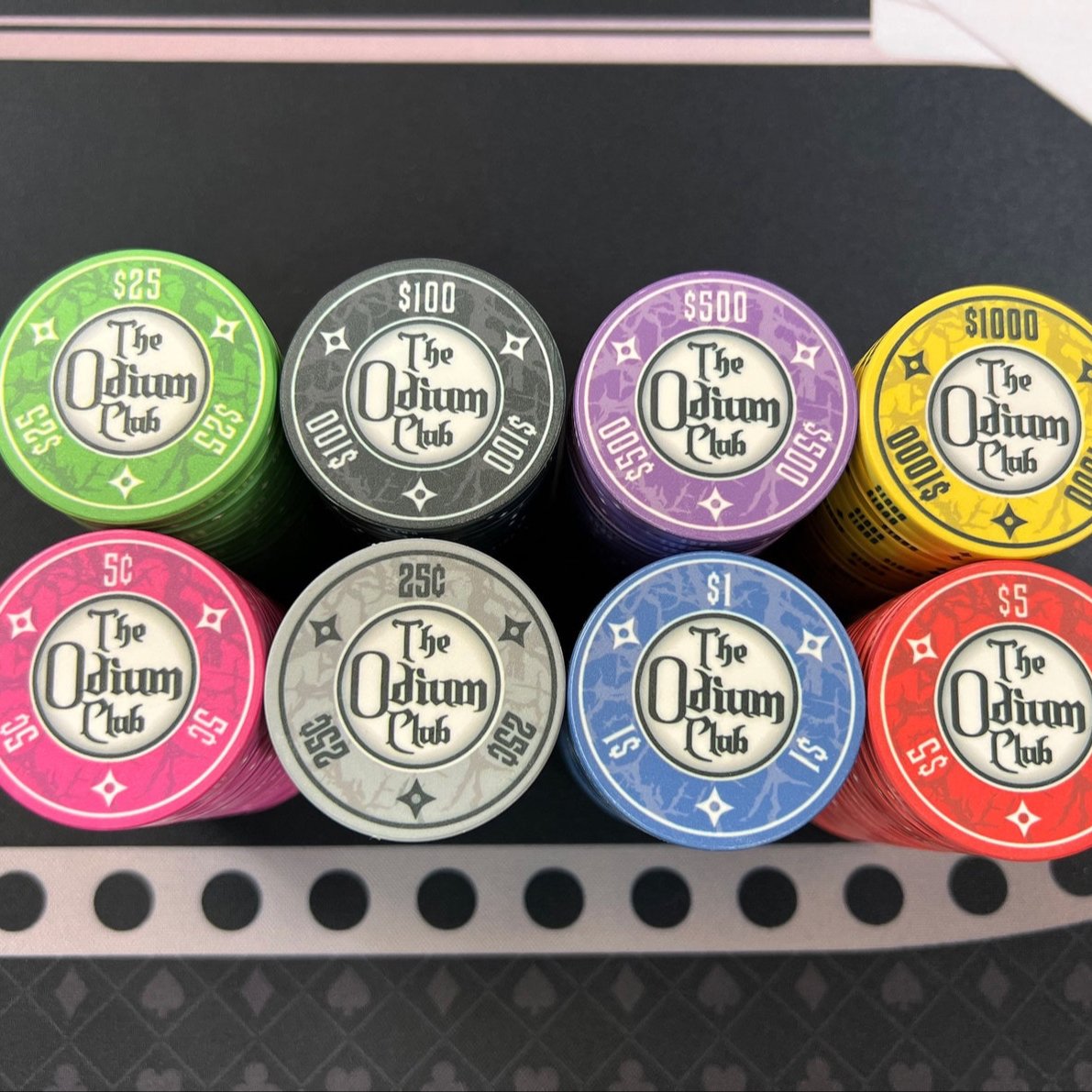 Fully customisable Professional Ceramic Material Poker Chips 10g and 40MM poker chips with customised design colour and logo