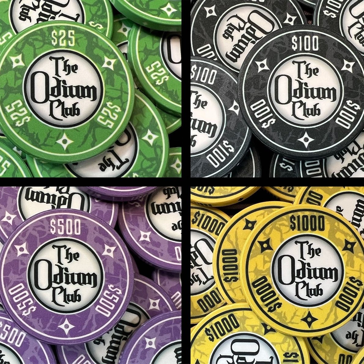 Fully customisable Professional Ceramic Material Poker Chips 10g and 40MM poker chips with customised design colour and logo