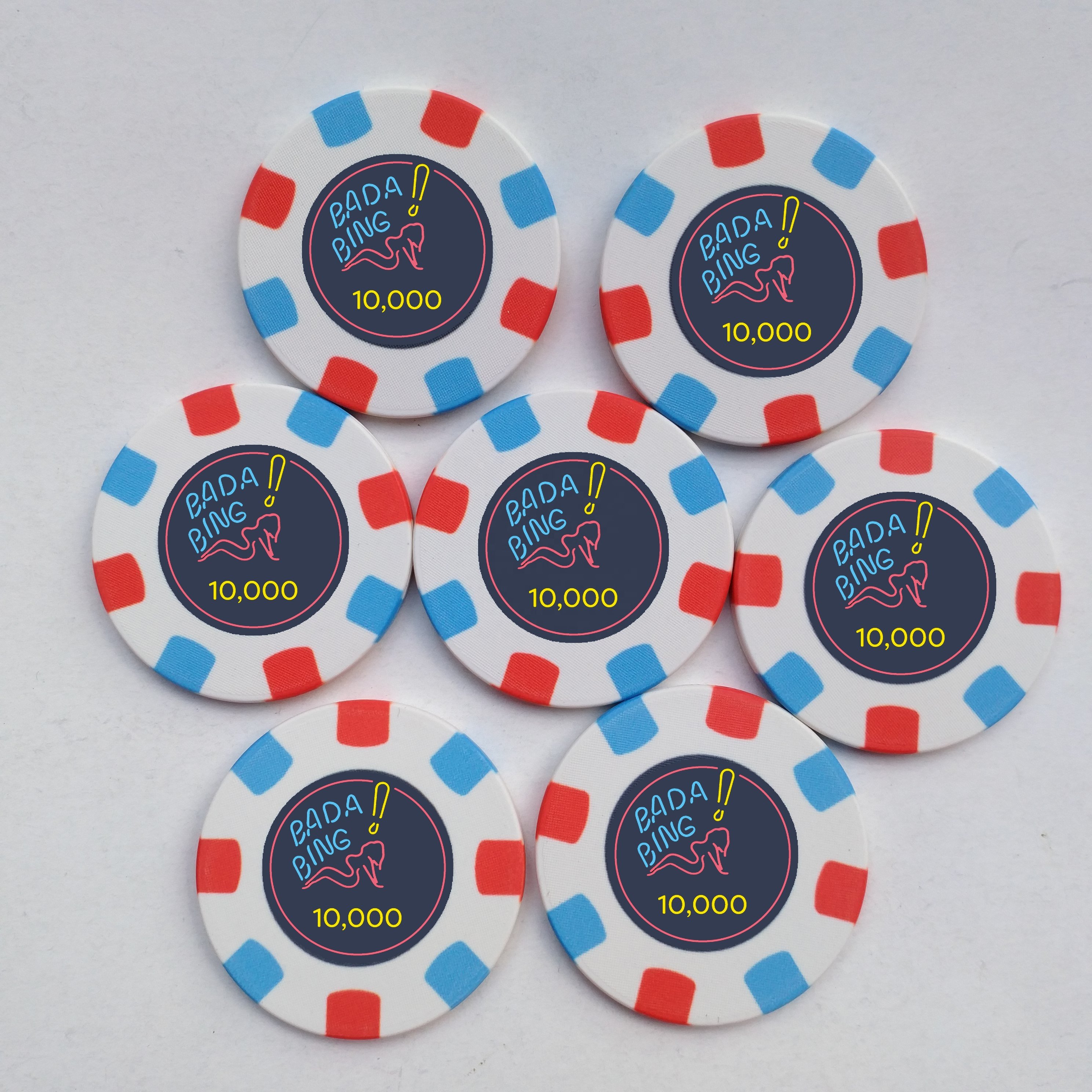 EPT Ceramic Poker Chips Casino Quality Custom Blank Ceramic Chips