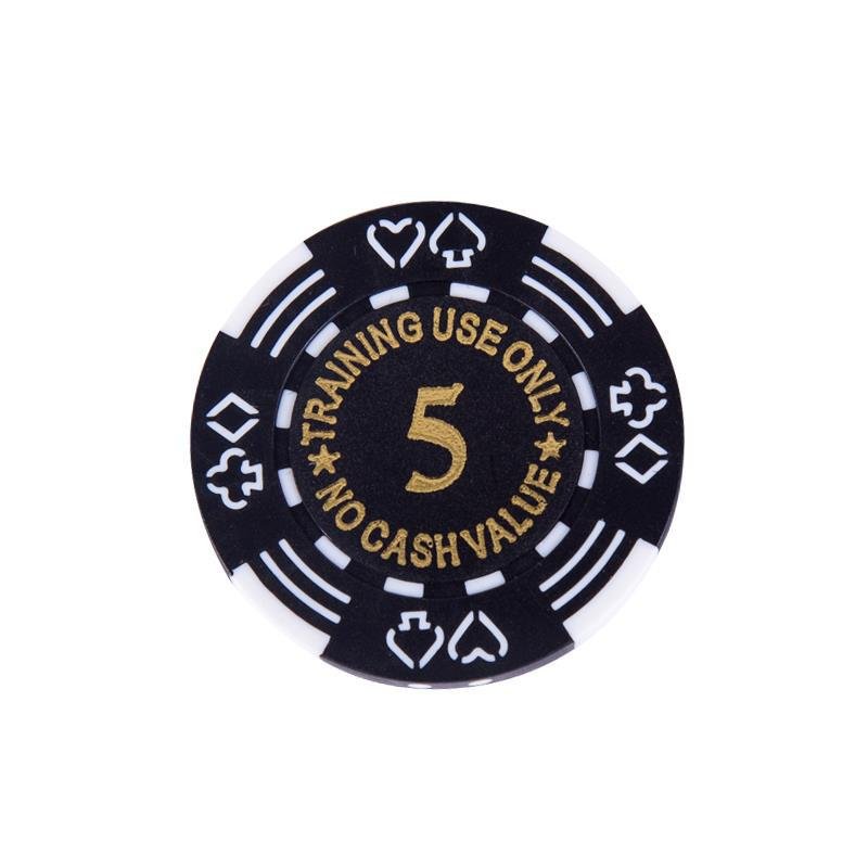New design ABS poker chip 11.5 gram Double Pok Flower Las Vegas Casino Poker Chip Baccarat Chip Coin custom Token