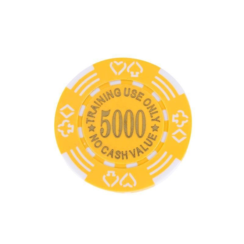 New design ABS poker chip 11.5 gram Double Pok Flower Las Vegas Casino Poker Chip Baccarat Chip Coin custom Token