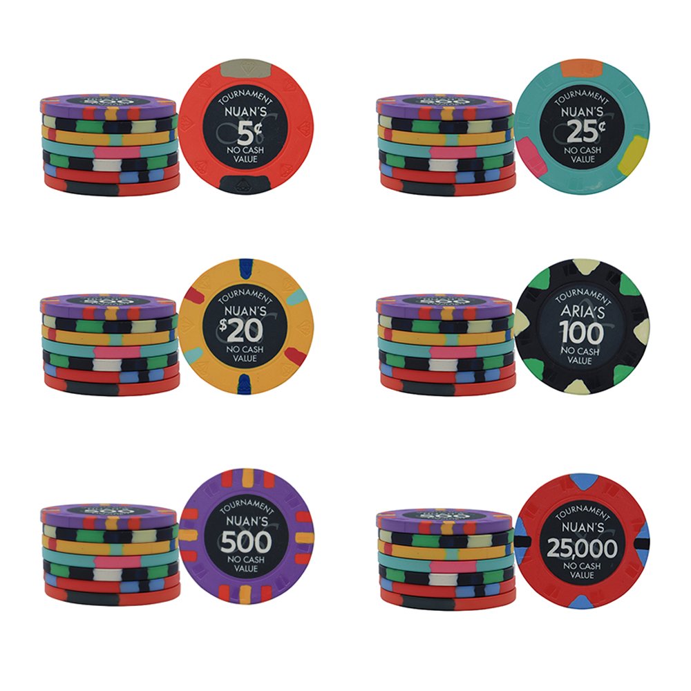 Wholesale luxury 39mm ceramic poker chips rounders monte carlo set 10g customized your logo engraved for casino game