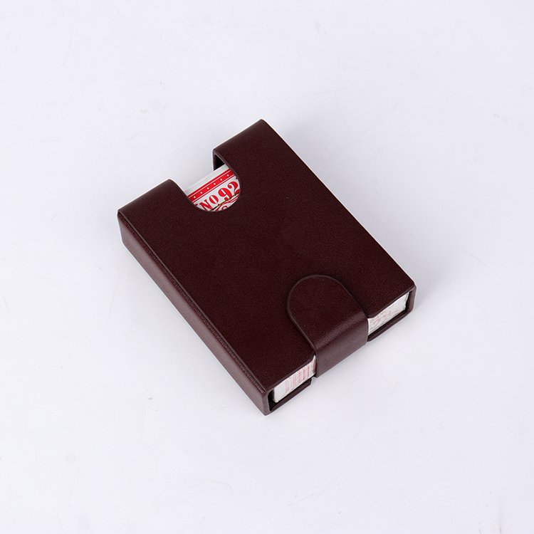 Custom Leather Poker Card And Box Deck Box Yugioh Poker Card Box Set